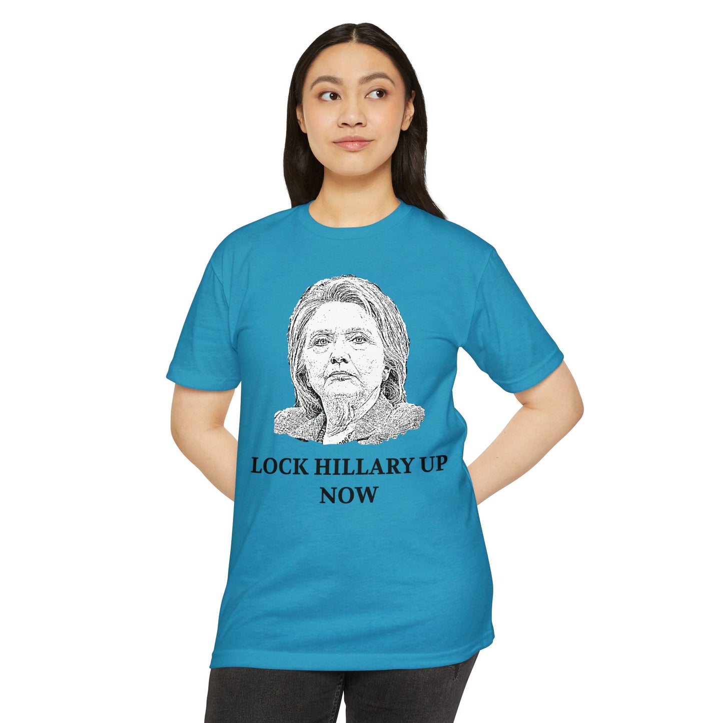 Lock Hillary Up Now Patriotic T-Shirt