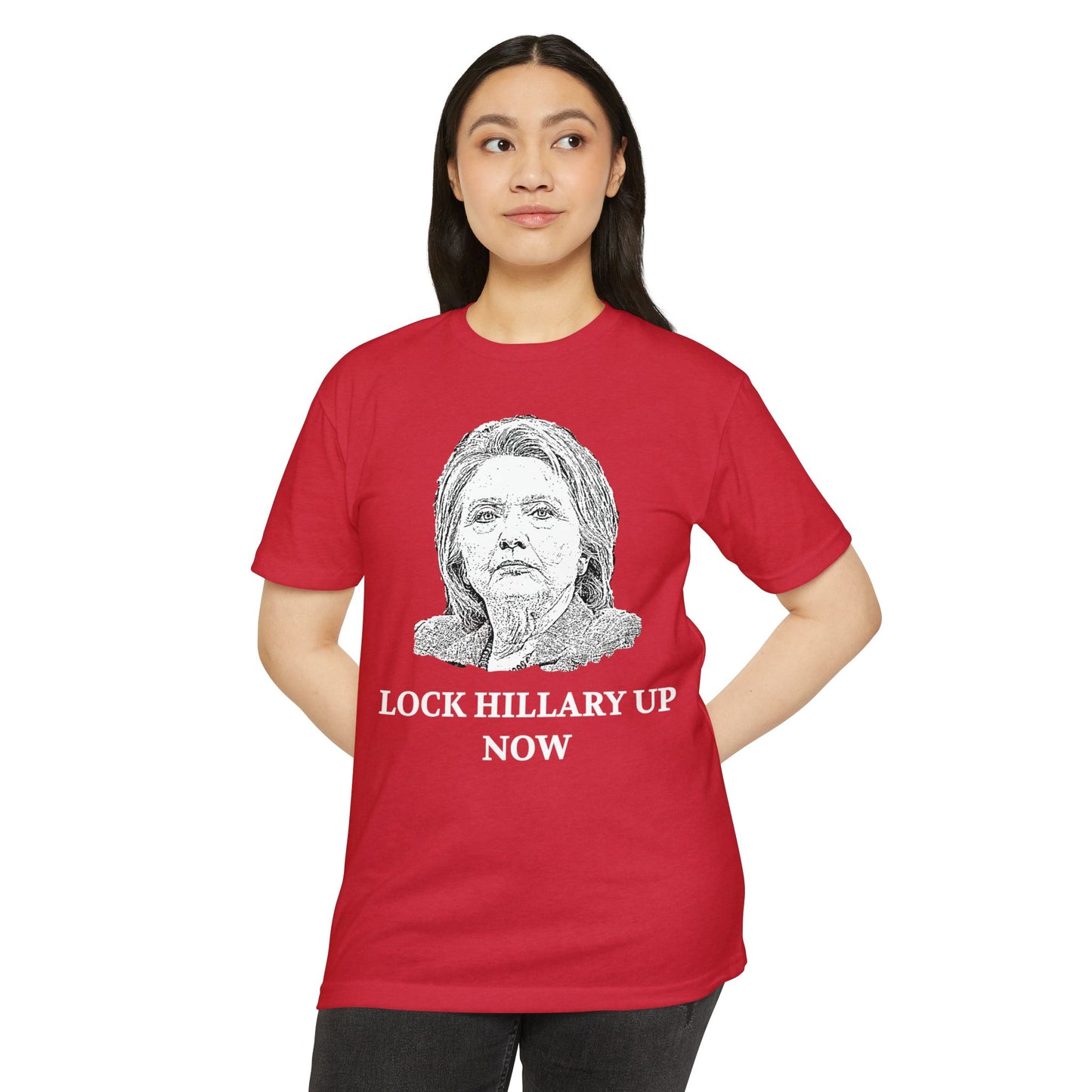 Lock Hillary Up Now Patriotic T-Shirt