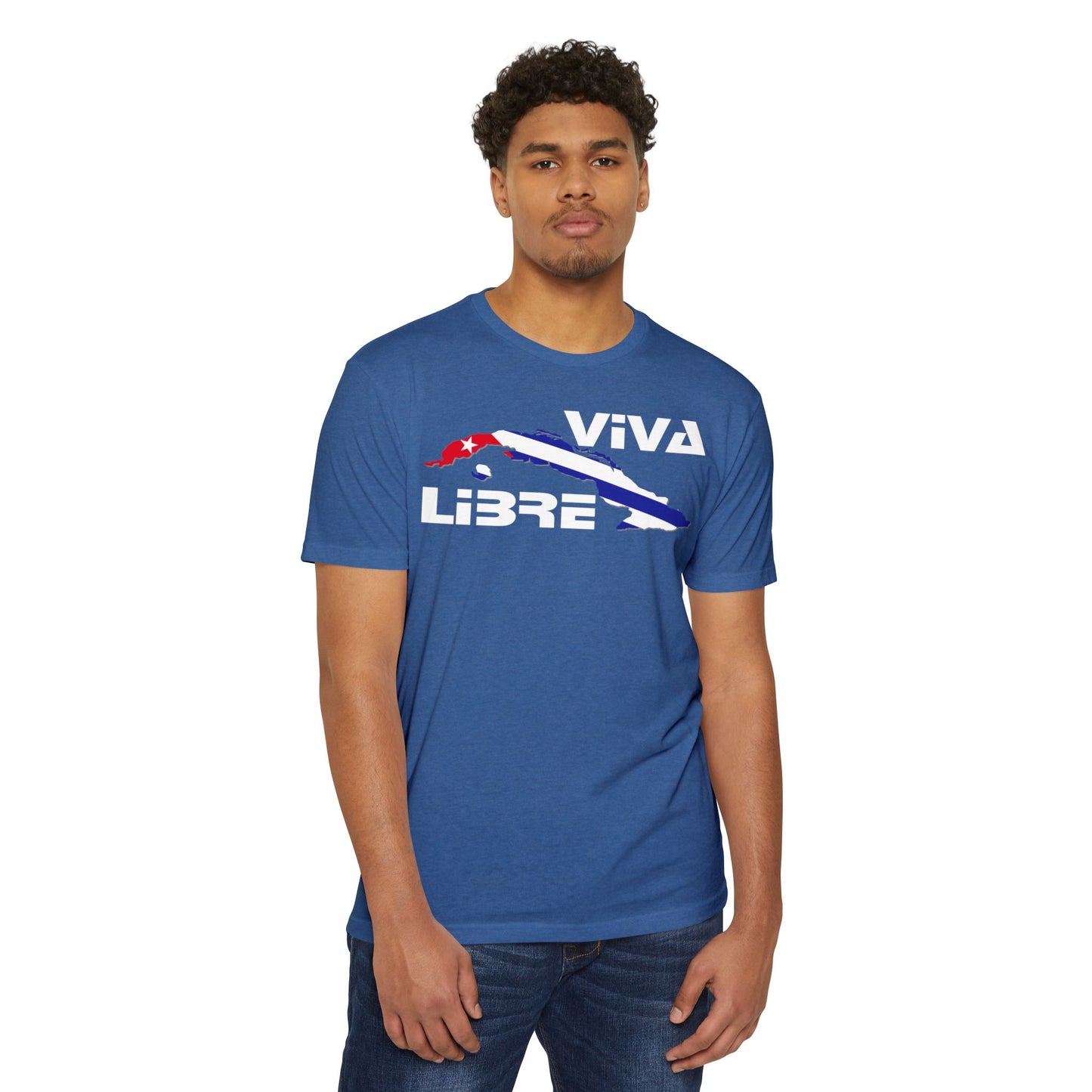 Viva Cuba Libre Patriótica Camiseta