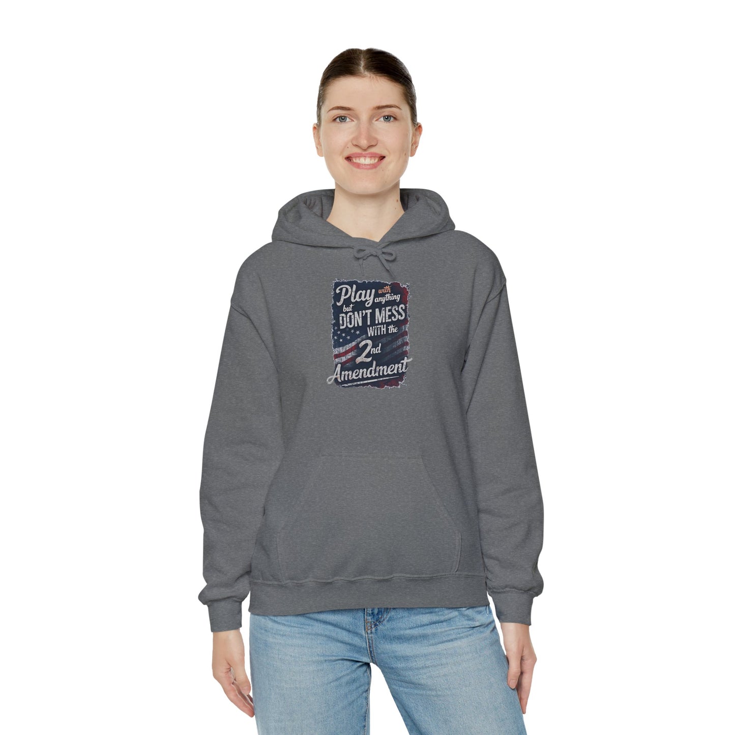 Don't Mess with the 2nd Amendment Patriotic Hoodie