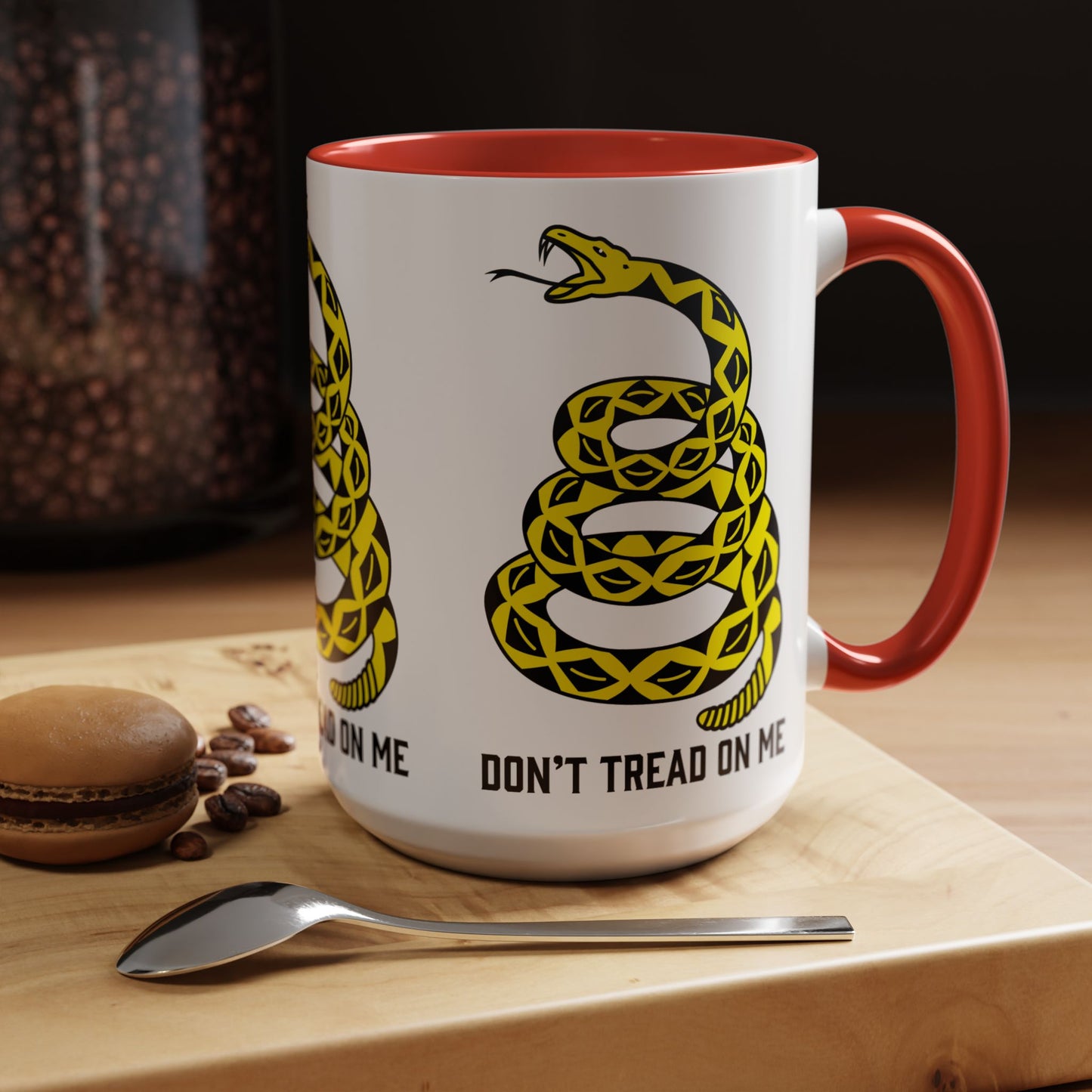 Don't Tread on Me Patriotic Coffee Mug