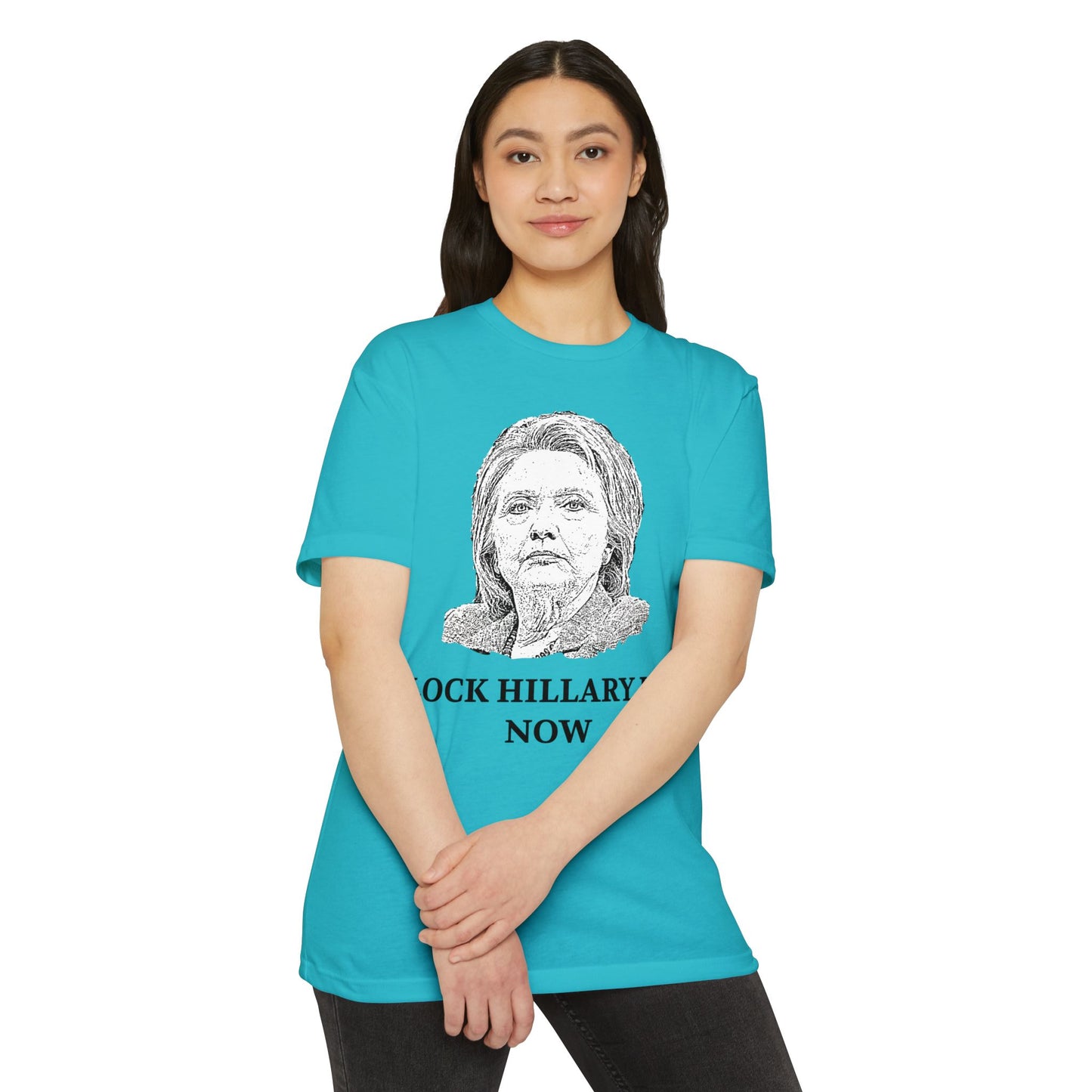 Lock Hillary Up Now Patriotic T-Shirt