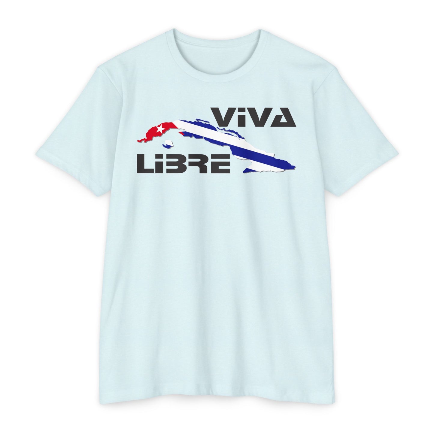 Viva Cuba Libre Patriótica Camiseta