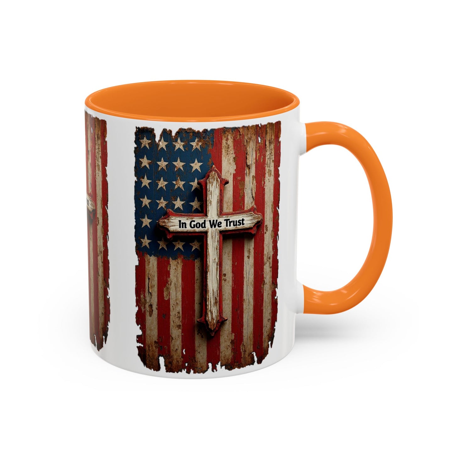 In God We Trust Patriotic Coffee Mug