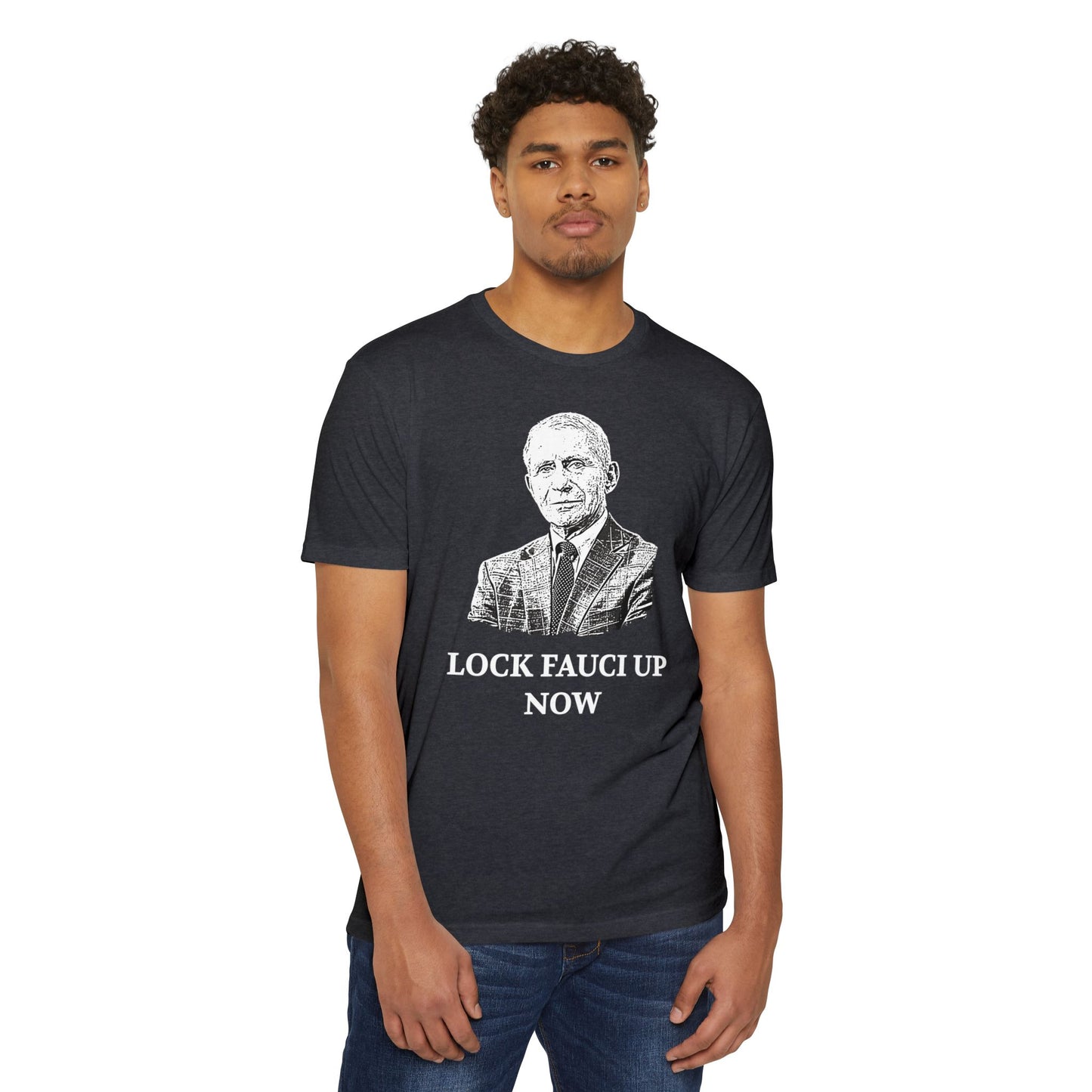 Lock Fauci Up Now Patriotic T-Shirt