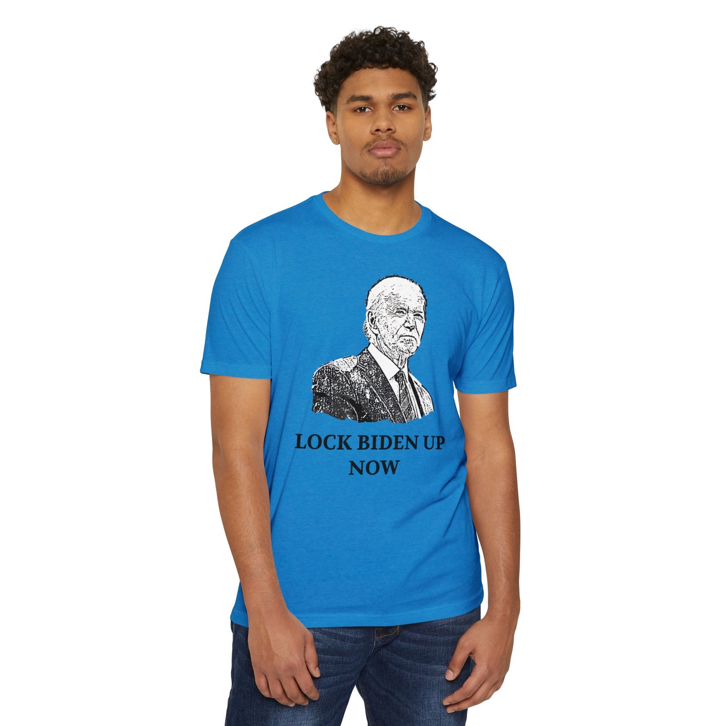 Lock Biden Up Now Patriotic T-Shirt
