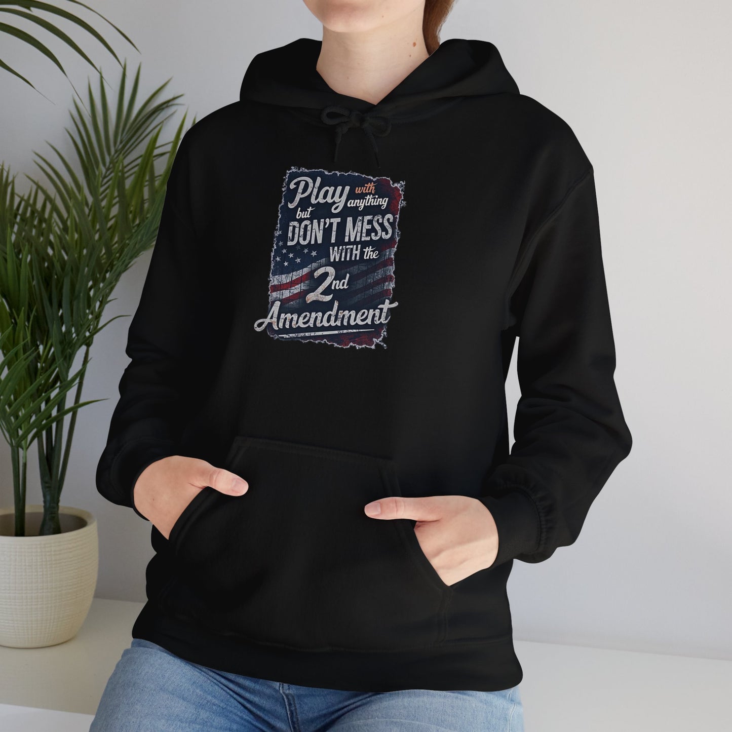 Don't Mess with the 2nd Amendment Patriotic Hoodie