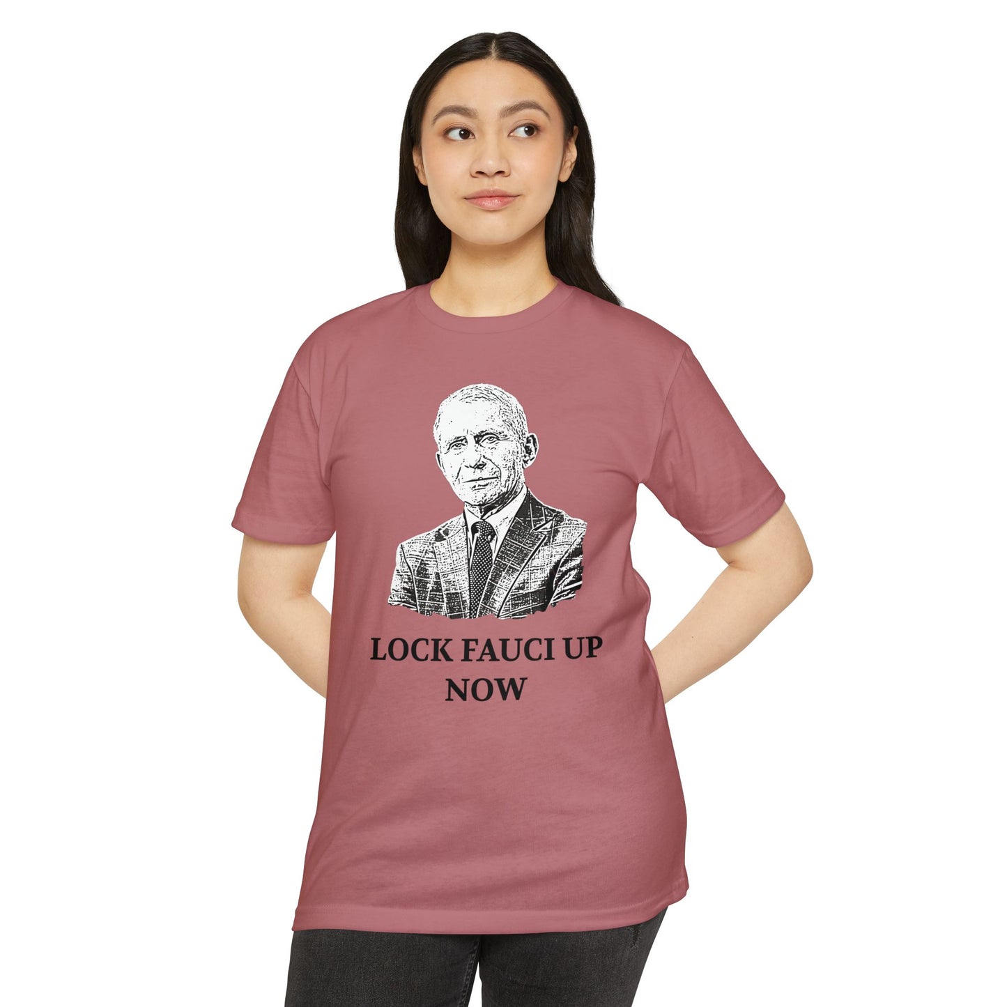 Lock Fauci Up Now Patriotic T-Shirt