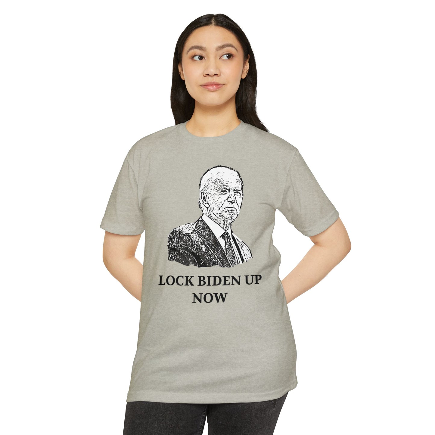 Lock Biden Up Now Patriotic T-Shirt