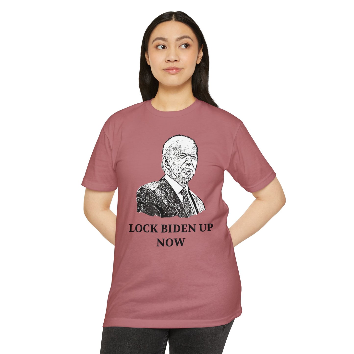 Lock Biden Up Now Patriotic T-Shirt