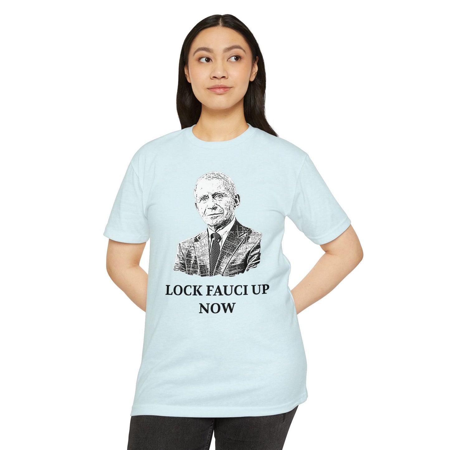 Lock Fauci Up Now Patriotic T-Shirt