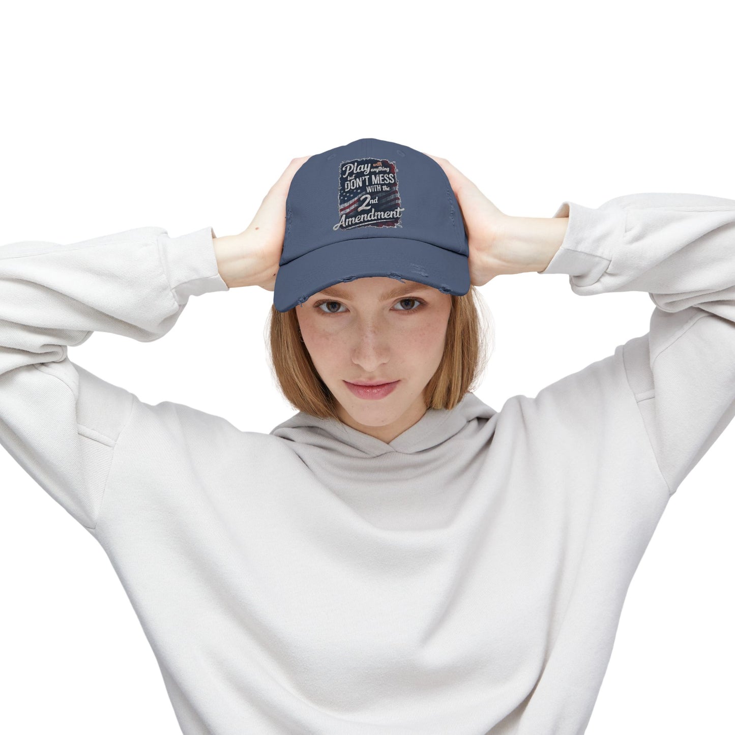 Don't Mess with the 2nd Amendment Patriotic Printed Hat