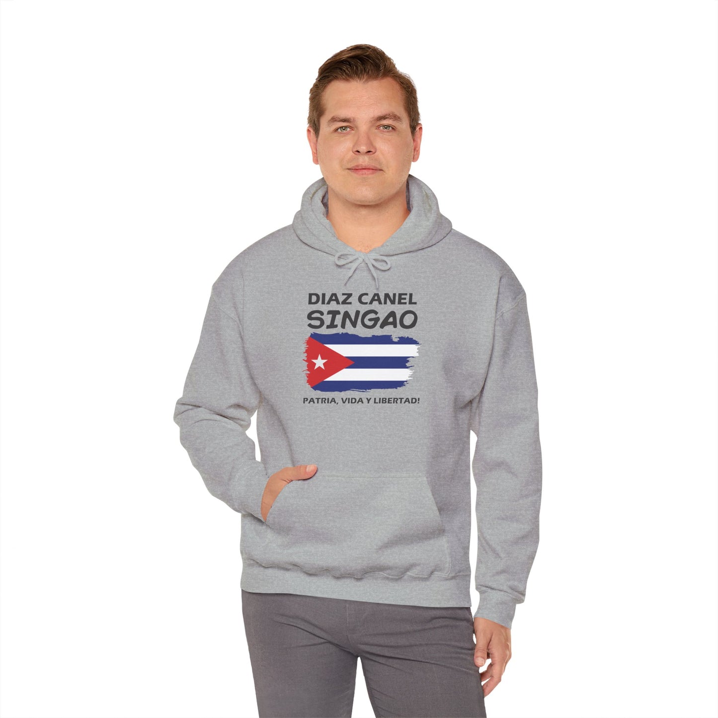 Díaz Canel Singao Patriótico Hoodie