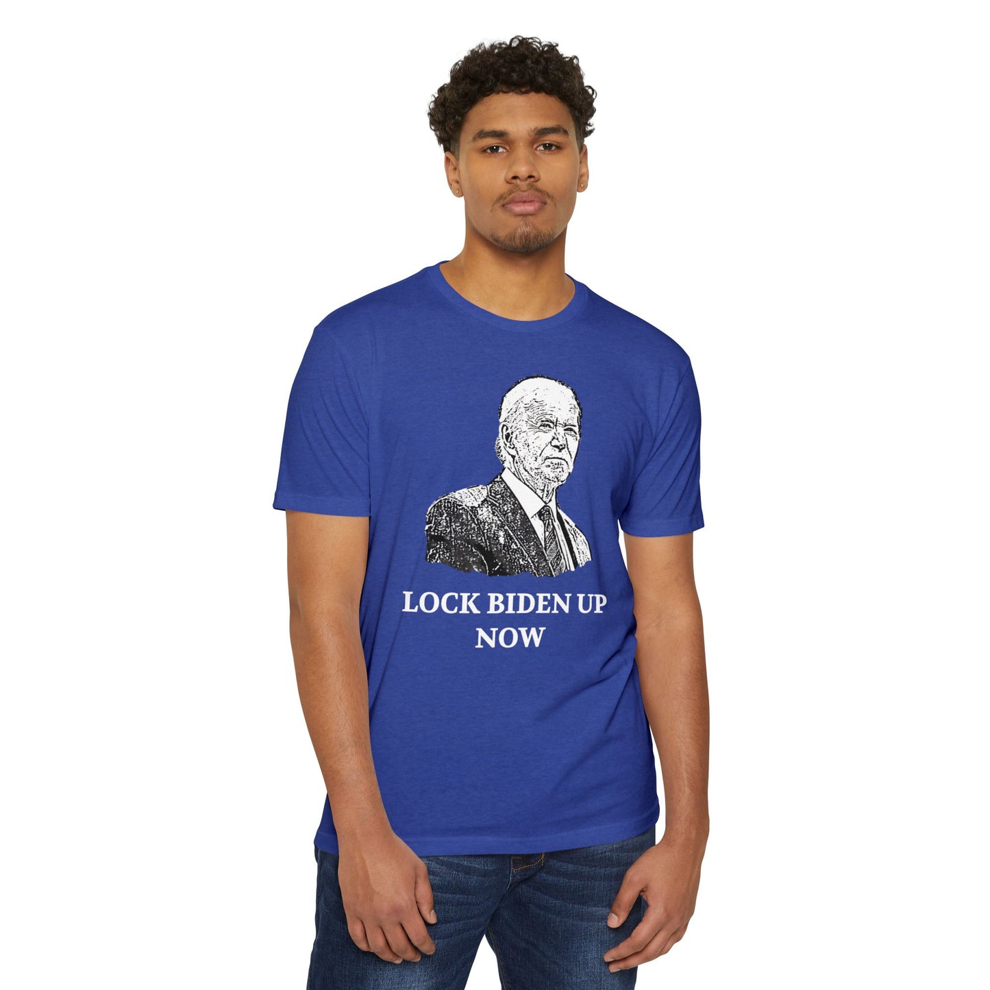 Lock Biden Up Now Patriotic T-Shirt