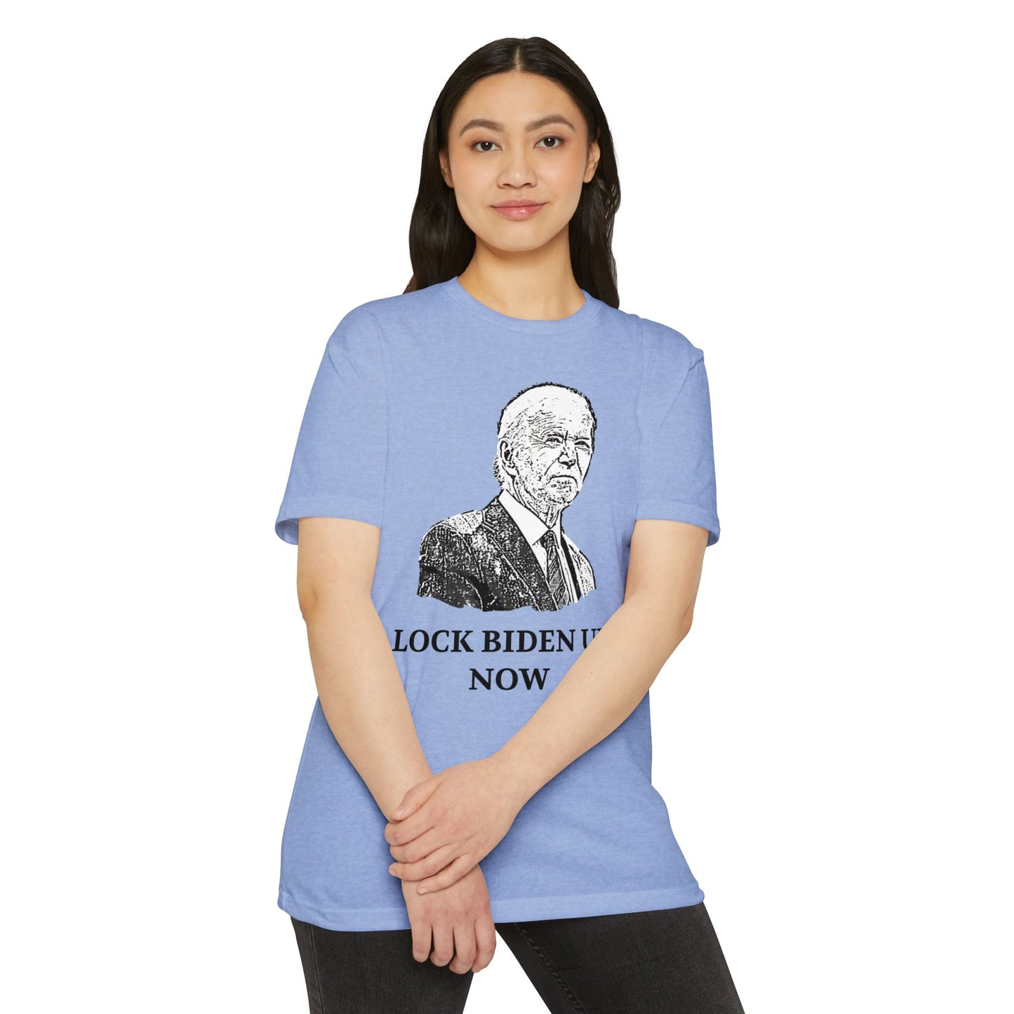 Lock Biden Up Now Patriotic T-Shirt