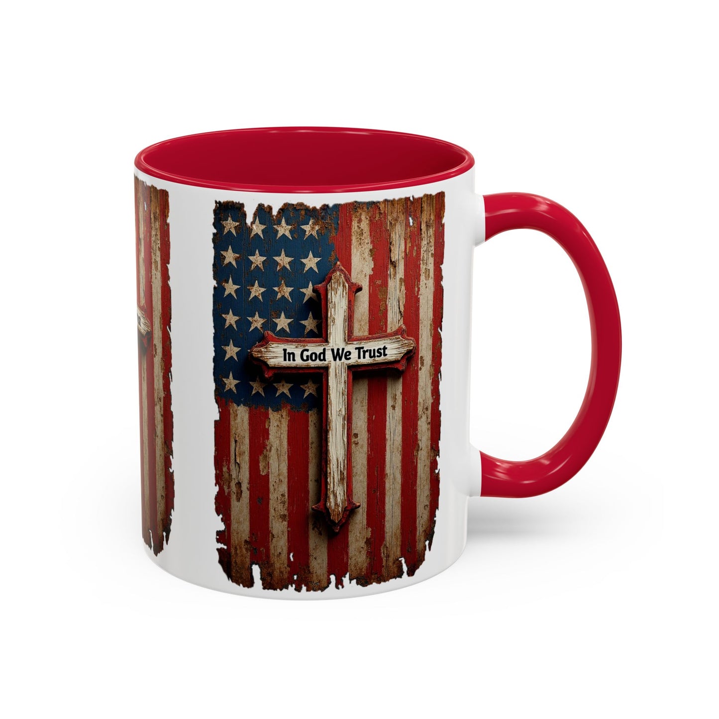 In God We Trust Patriotic Coffee Mug