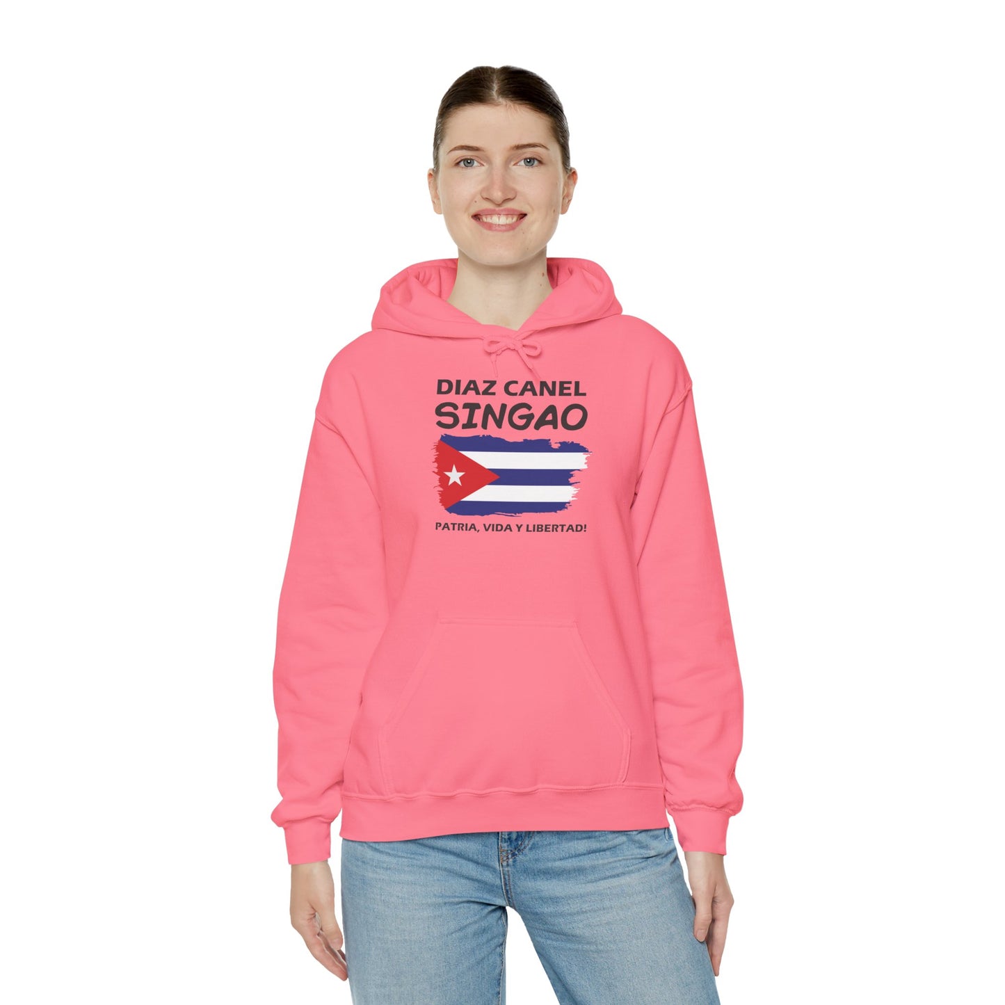 Díaz Canel Singao Patriótico Hoodie