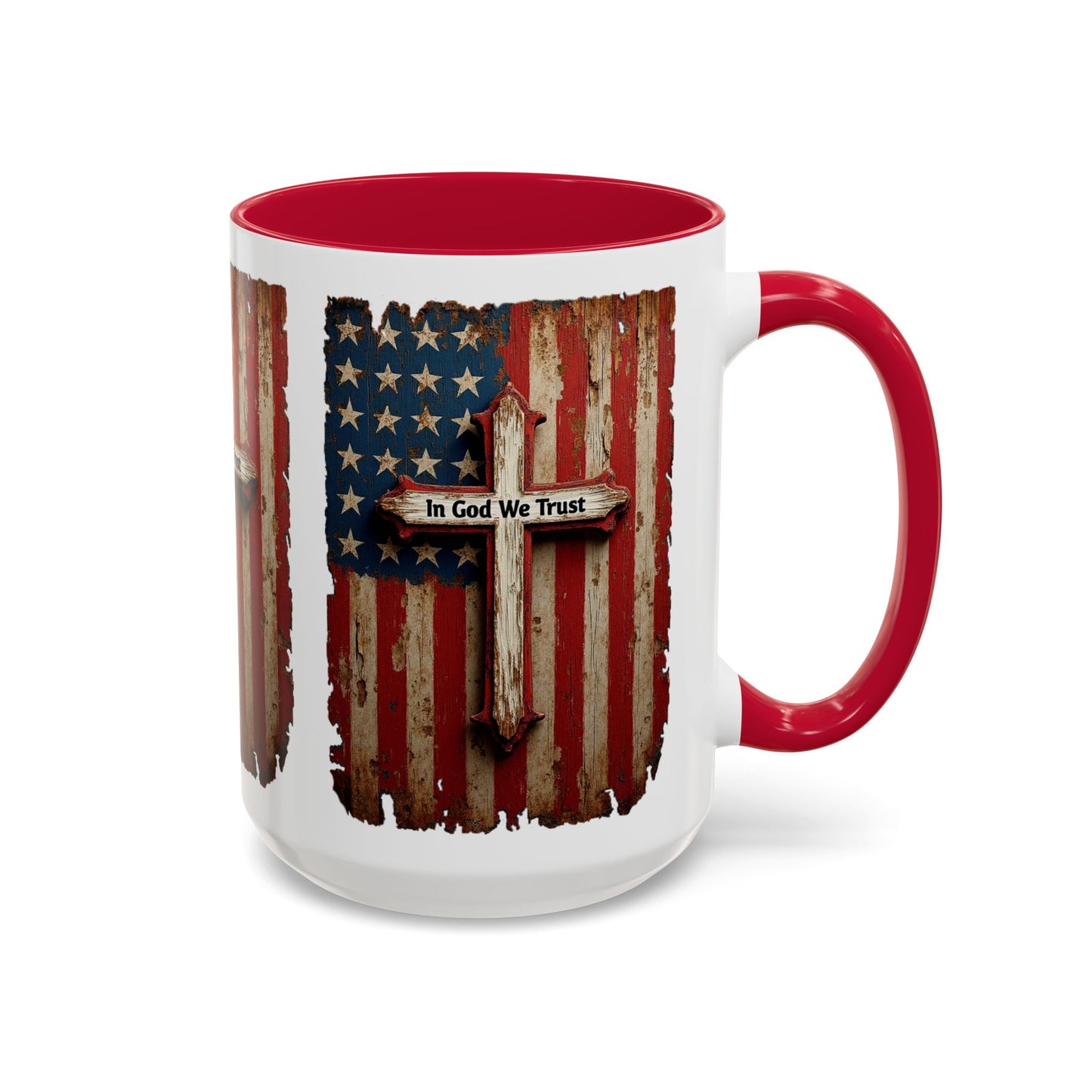 In God We Trust Patriotic Coffee Mug