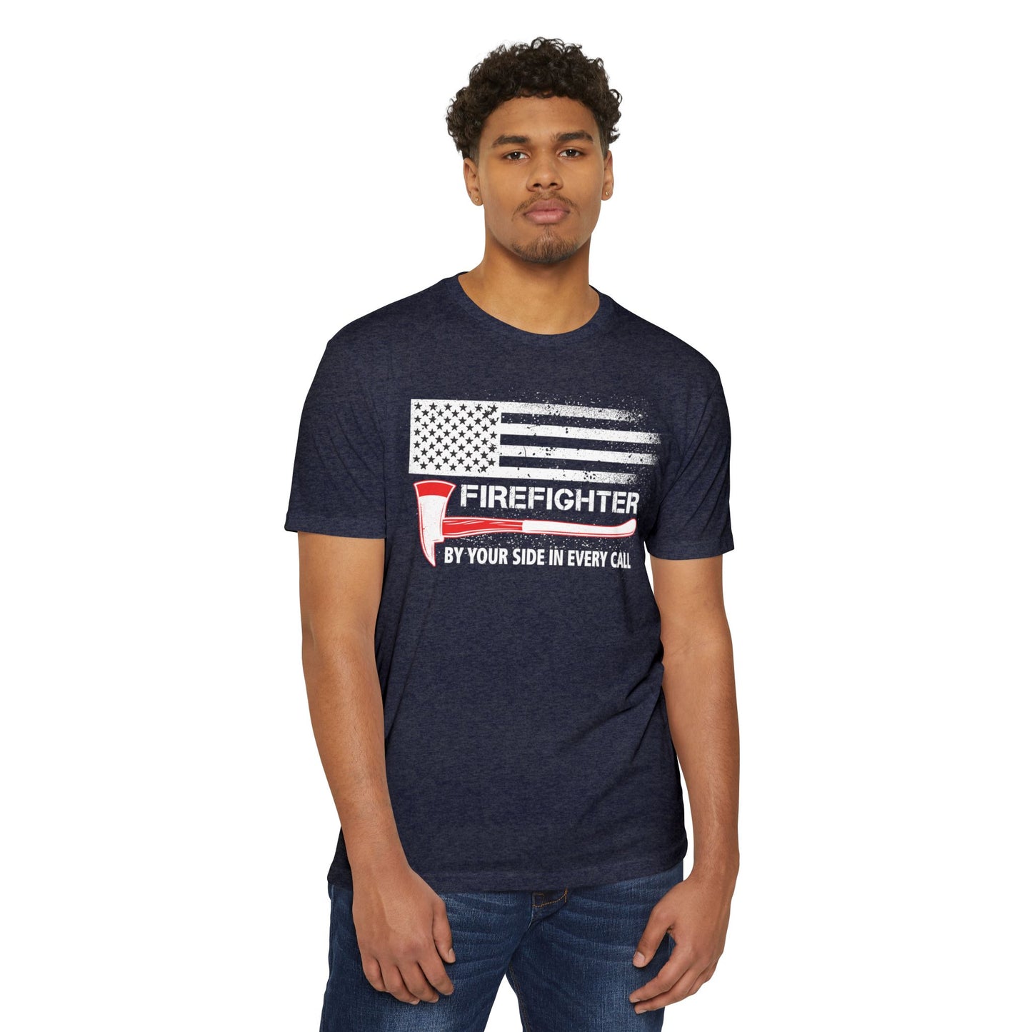 Firefighter Pride T-Shirt – By Your Side in Every Call