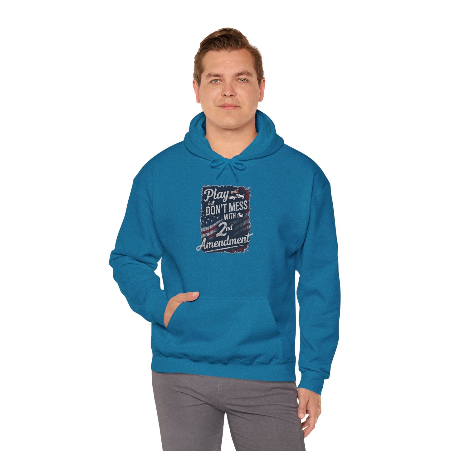 Don't Mess with the 2nd Amendment Patriotic Hoodie