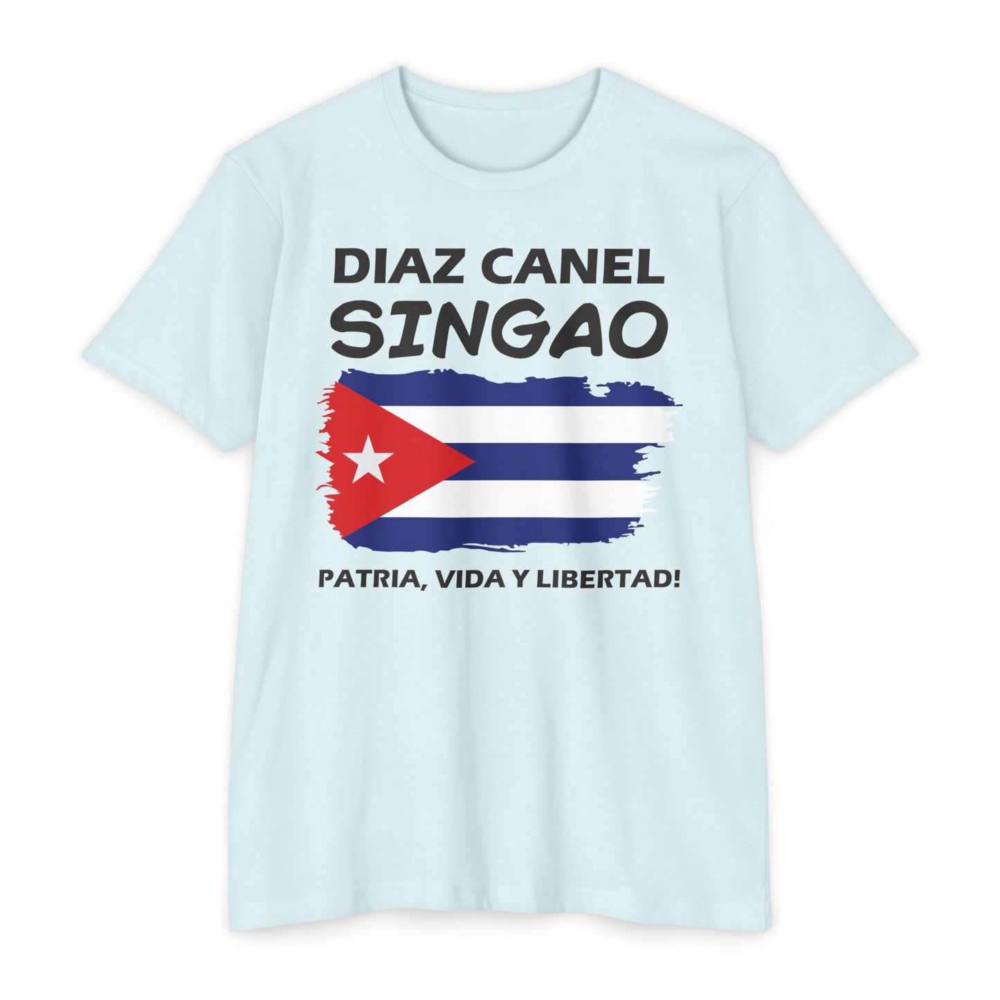 Díaz-Canel Singao Patriótica Camiseta