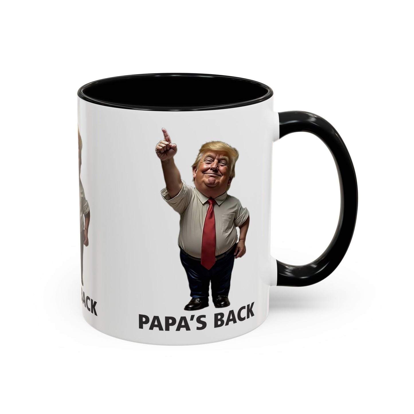 Papa's Back Patriotic Coffee Mug