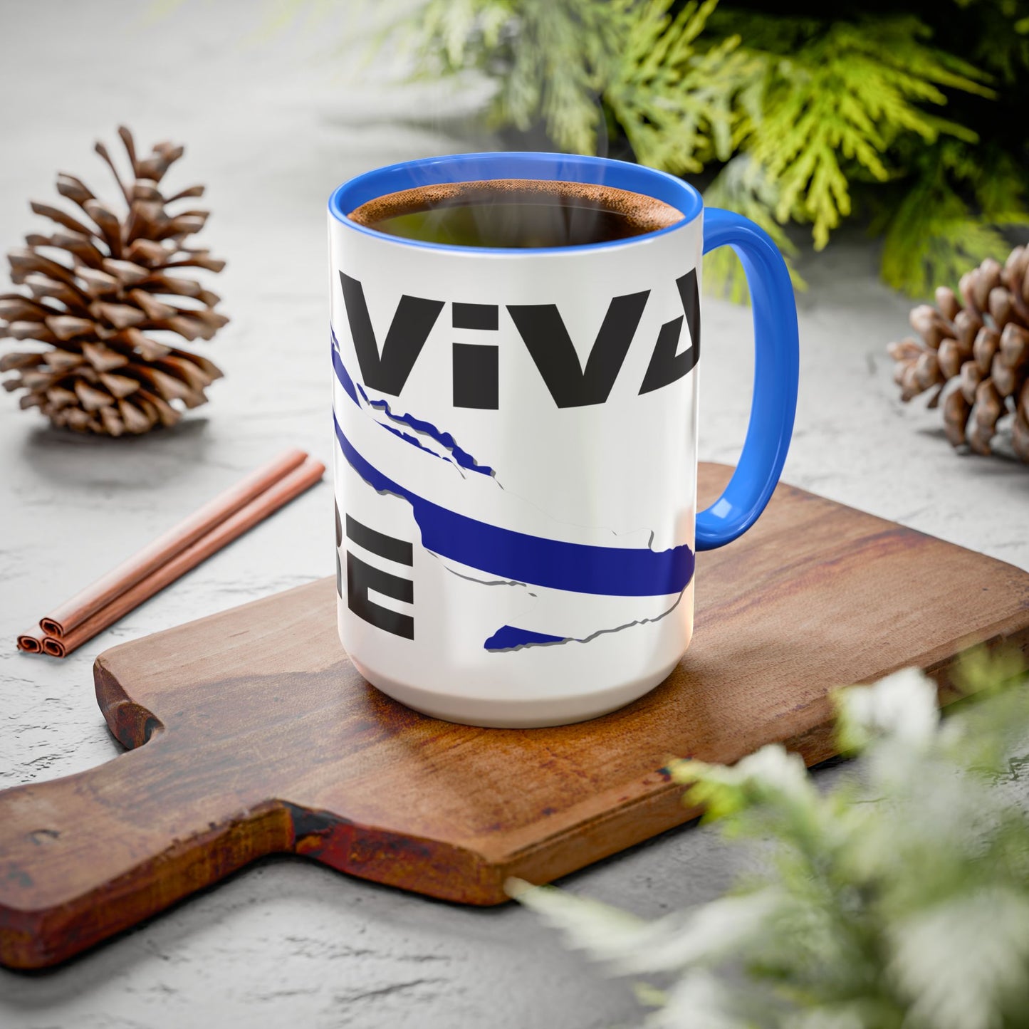Viva Cuba Libre Patriótica Taza