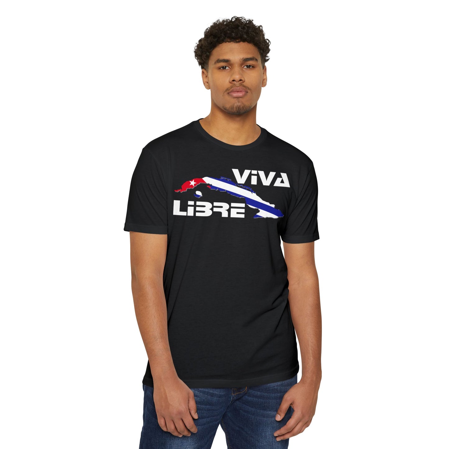 Viva Cuba Libre Patriótica Camiseta