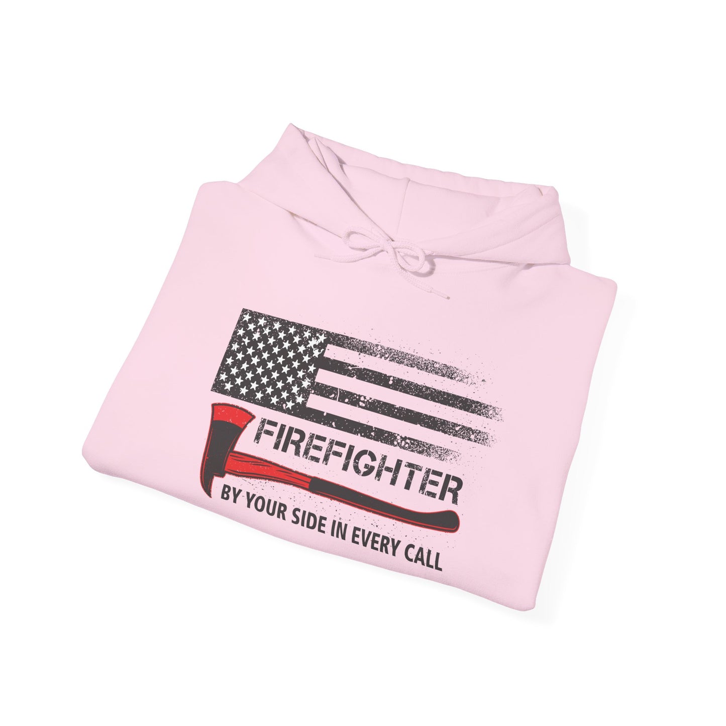 Firefighter Pride Hoodie – By Your Side in Every Call