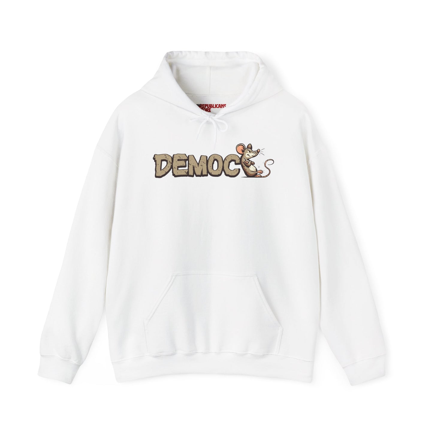 Democ-Rat Funny Political Hoodie