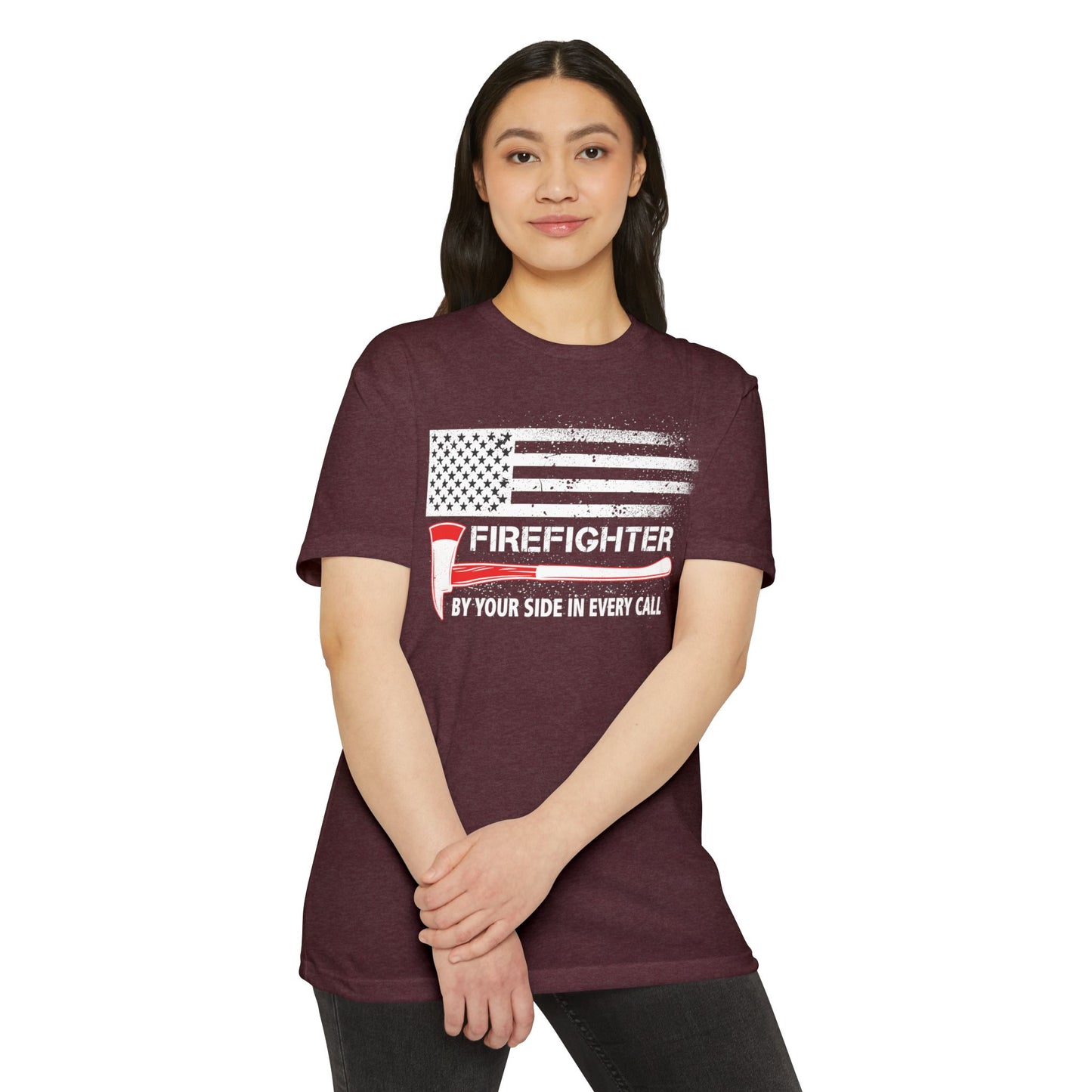 Firefighter Pride T-Shirt – By Your Side in Every Call