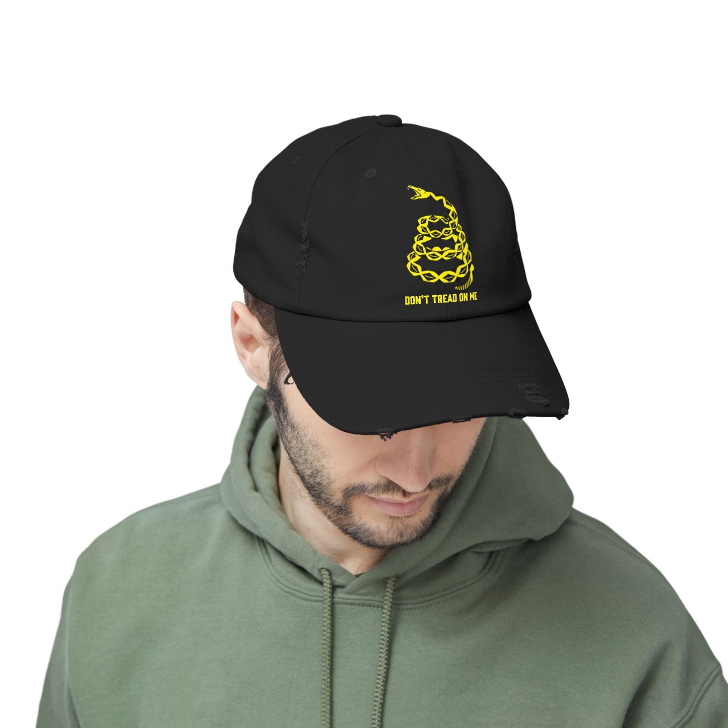 Don't Tread on Me Patriotic Printed Hat