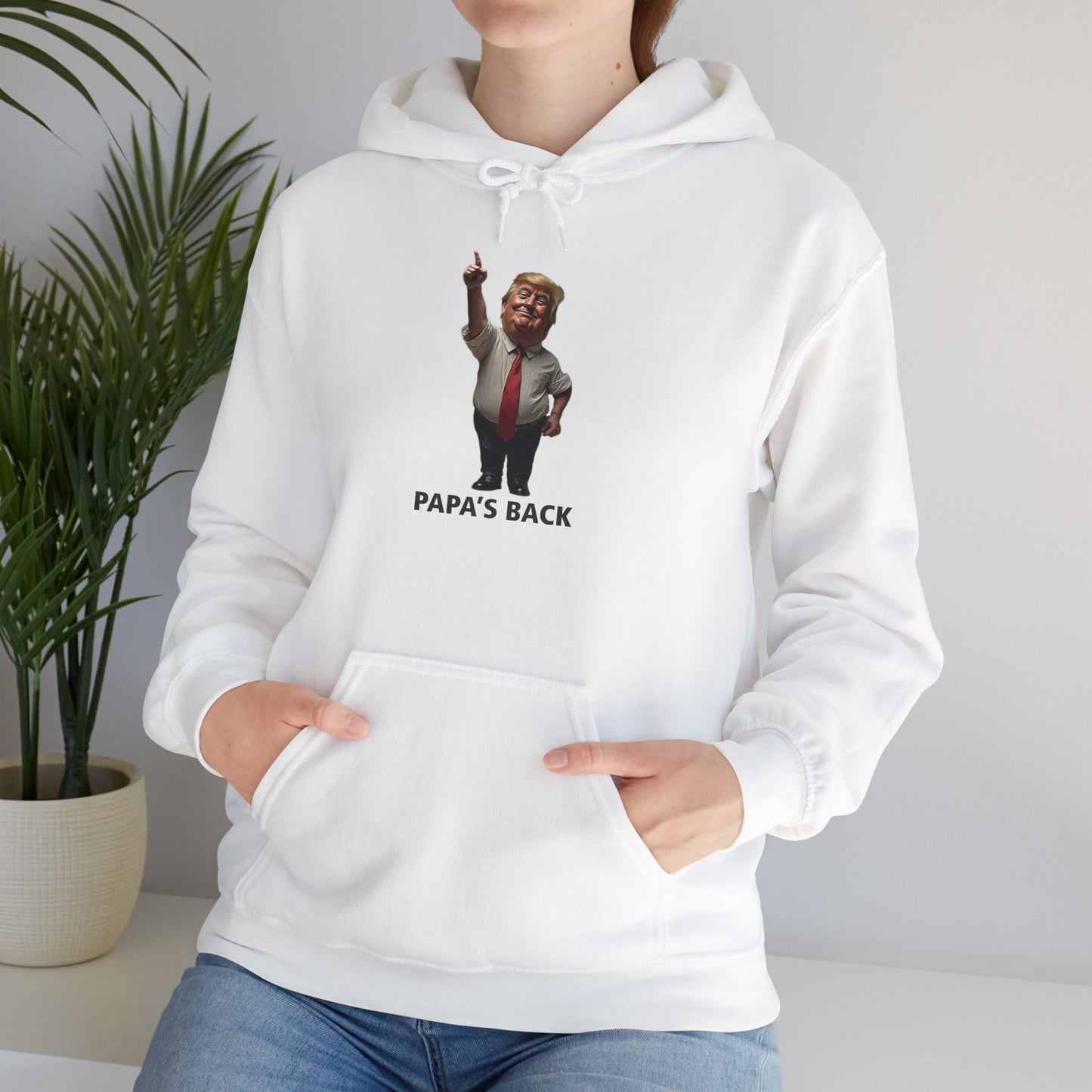 Papa's Back Patriotic Hoodie
