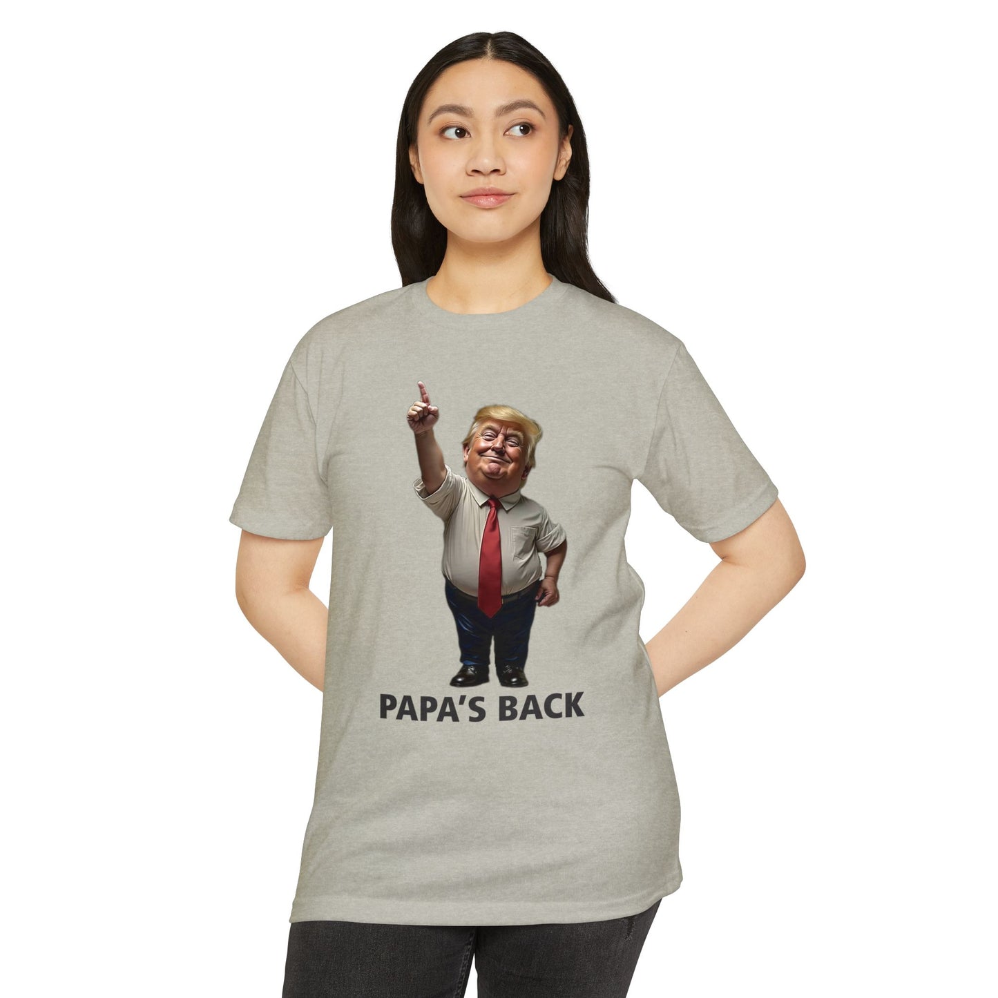 Papa's Back Patriotic T-Shirt