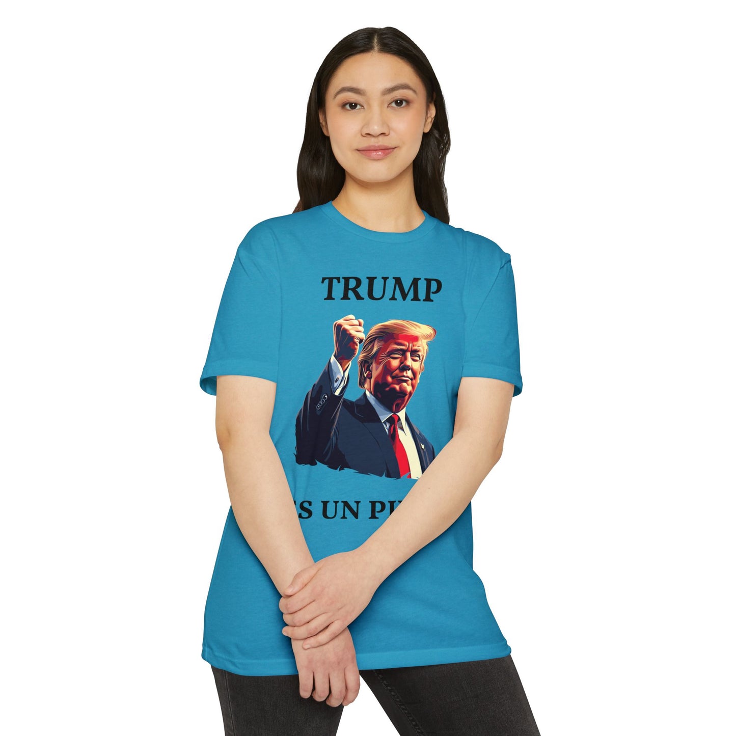 Trump es un Pingú Patriótica Camiseta