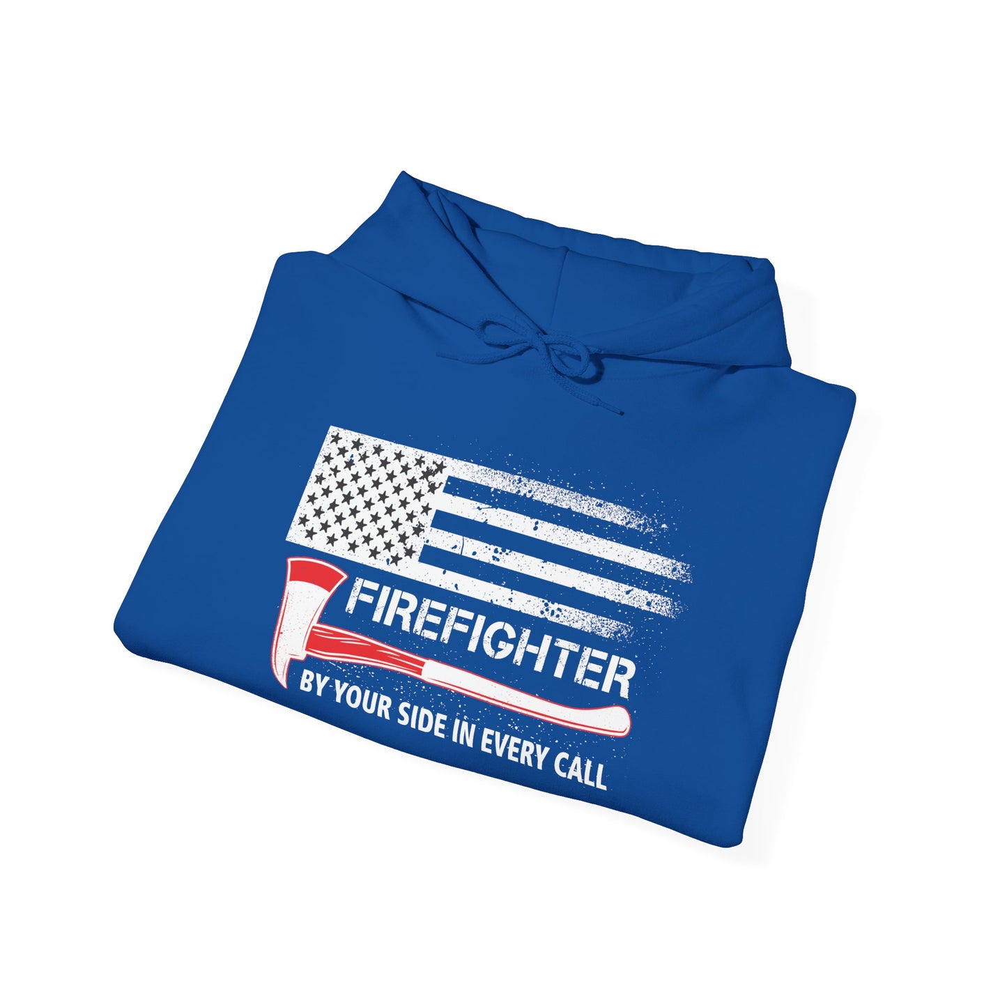 Firefighter Pride Hoodie – By Your Side in Every Call