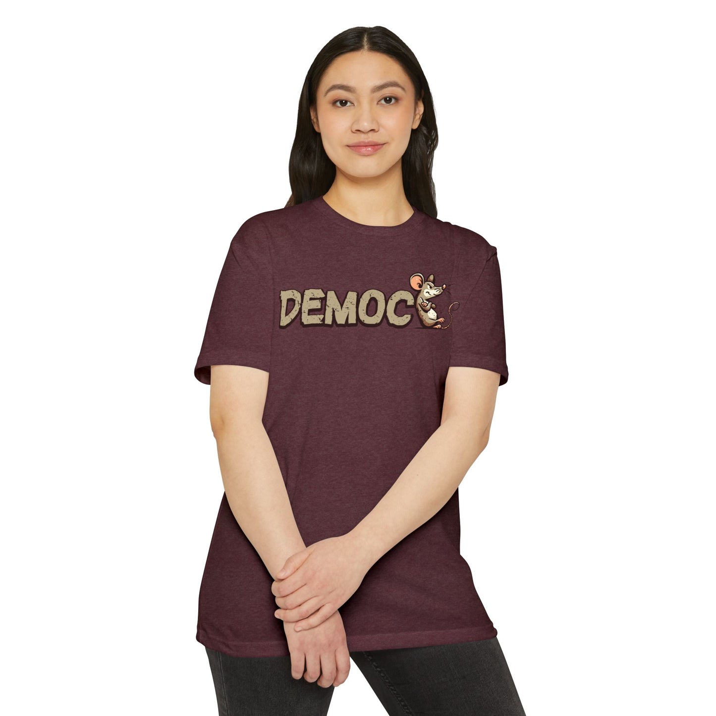 Democ-Rat Funny Political T-Shirt
