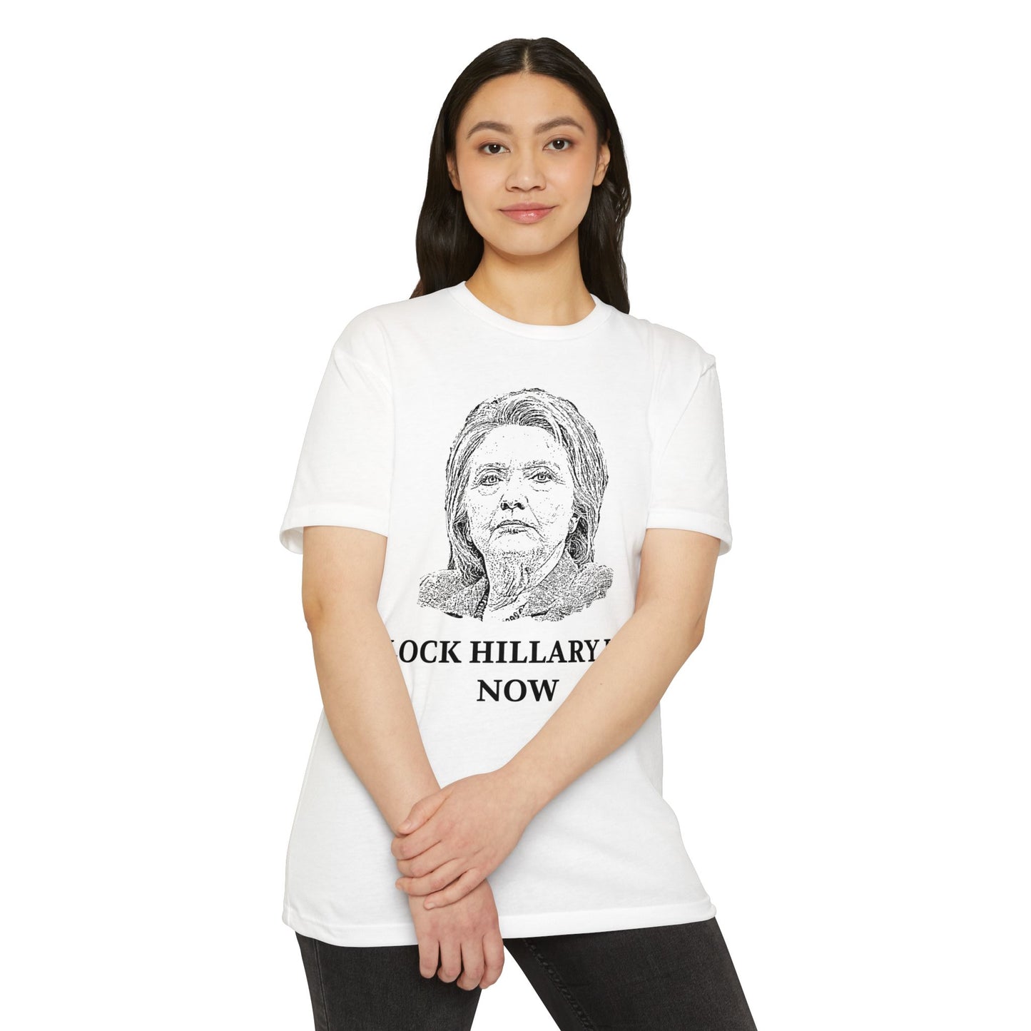 Lock Hillary Up Now Patriotic T-Shirt