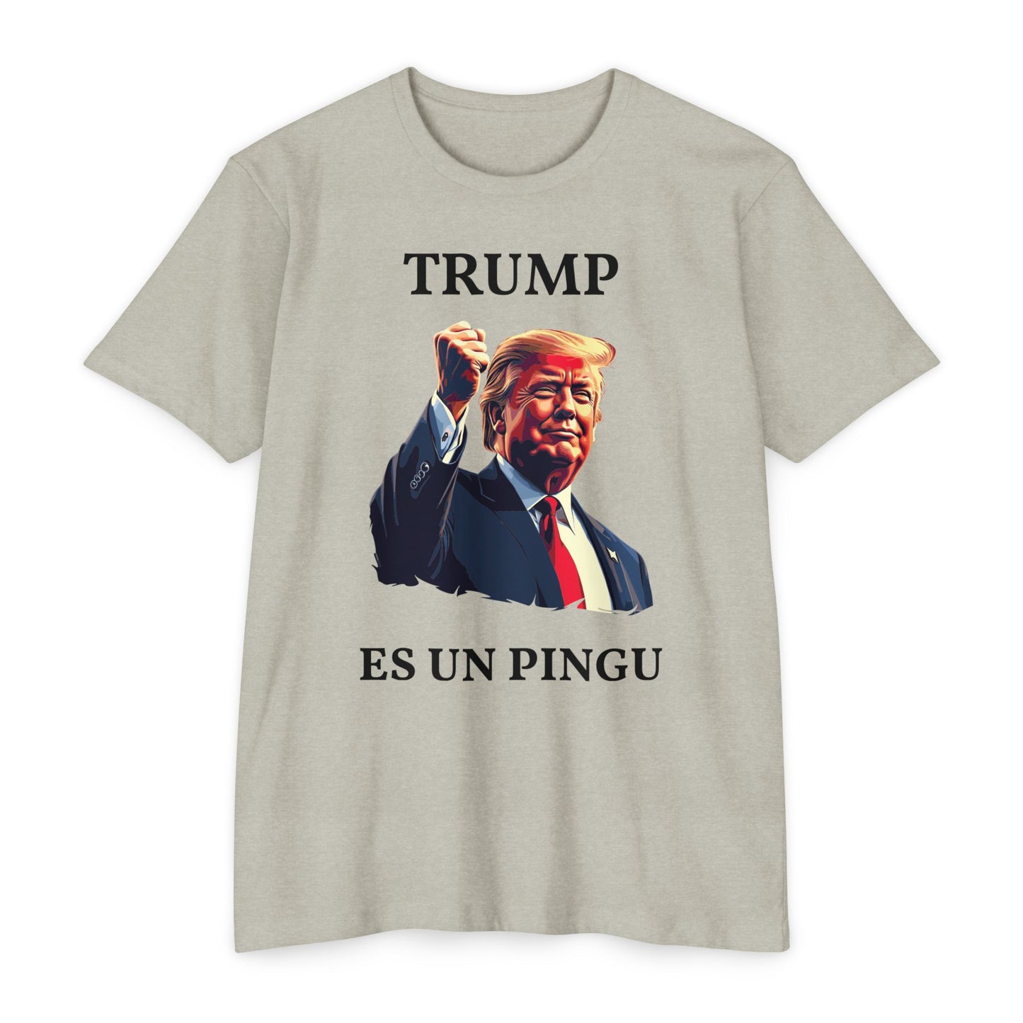 Trump es un Pingú Patriótica Camiseta