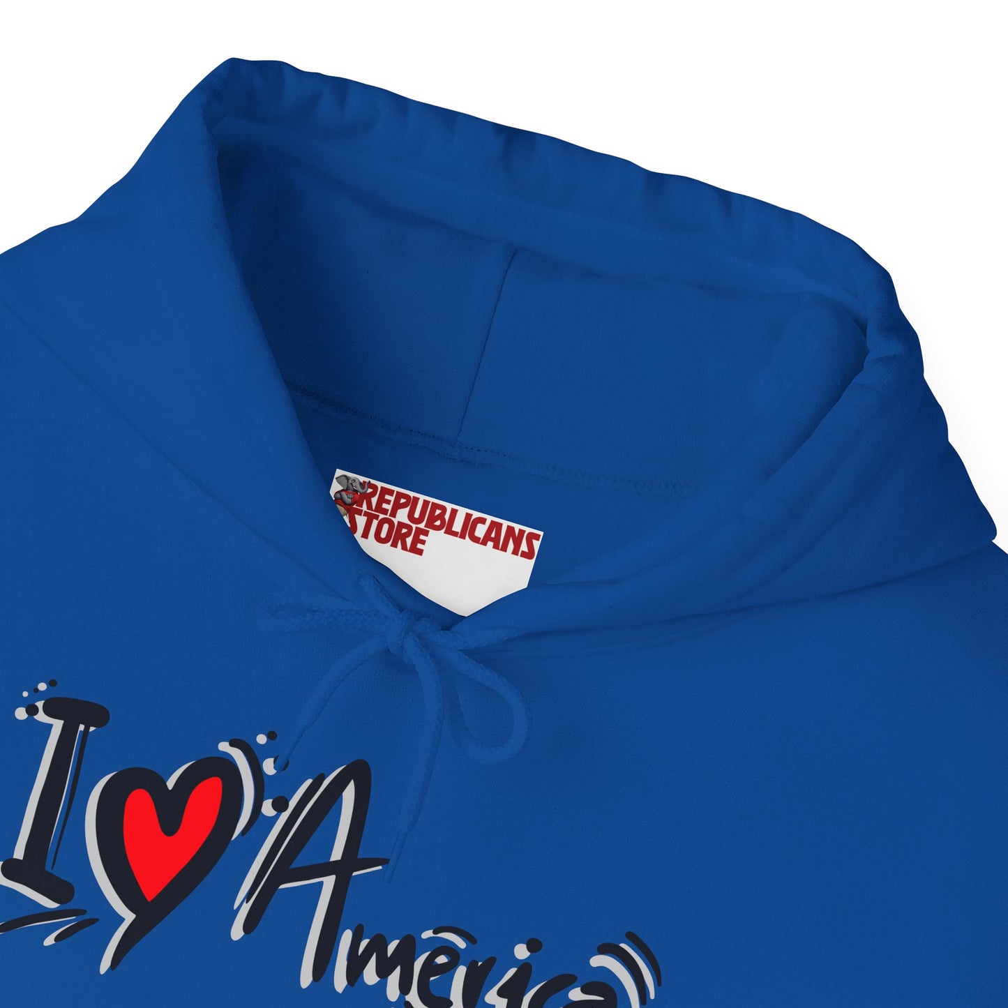 I Love America Unisex Hoodie Sweatshirt
