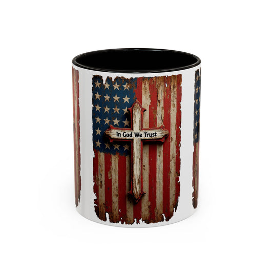 In God We Trust Patriotic Coffee Mug