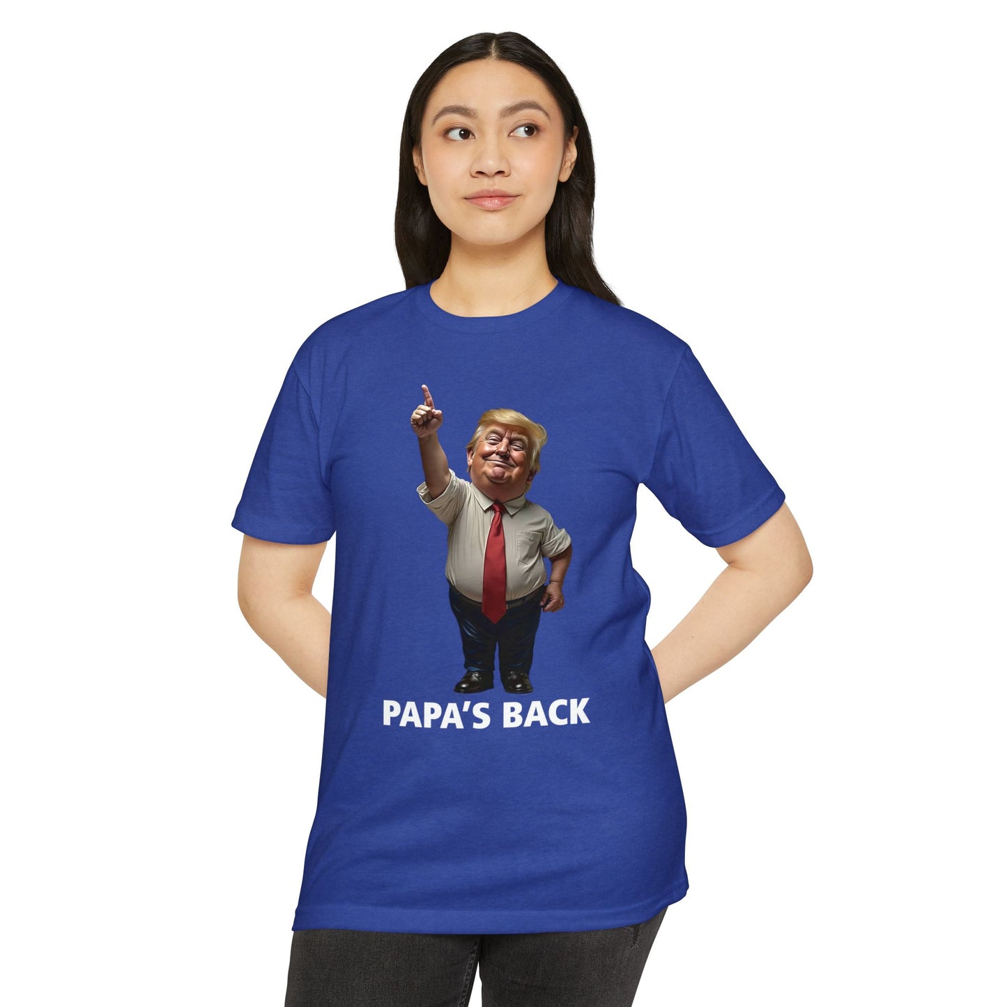 Papa's Back Patriotic T-Shirt