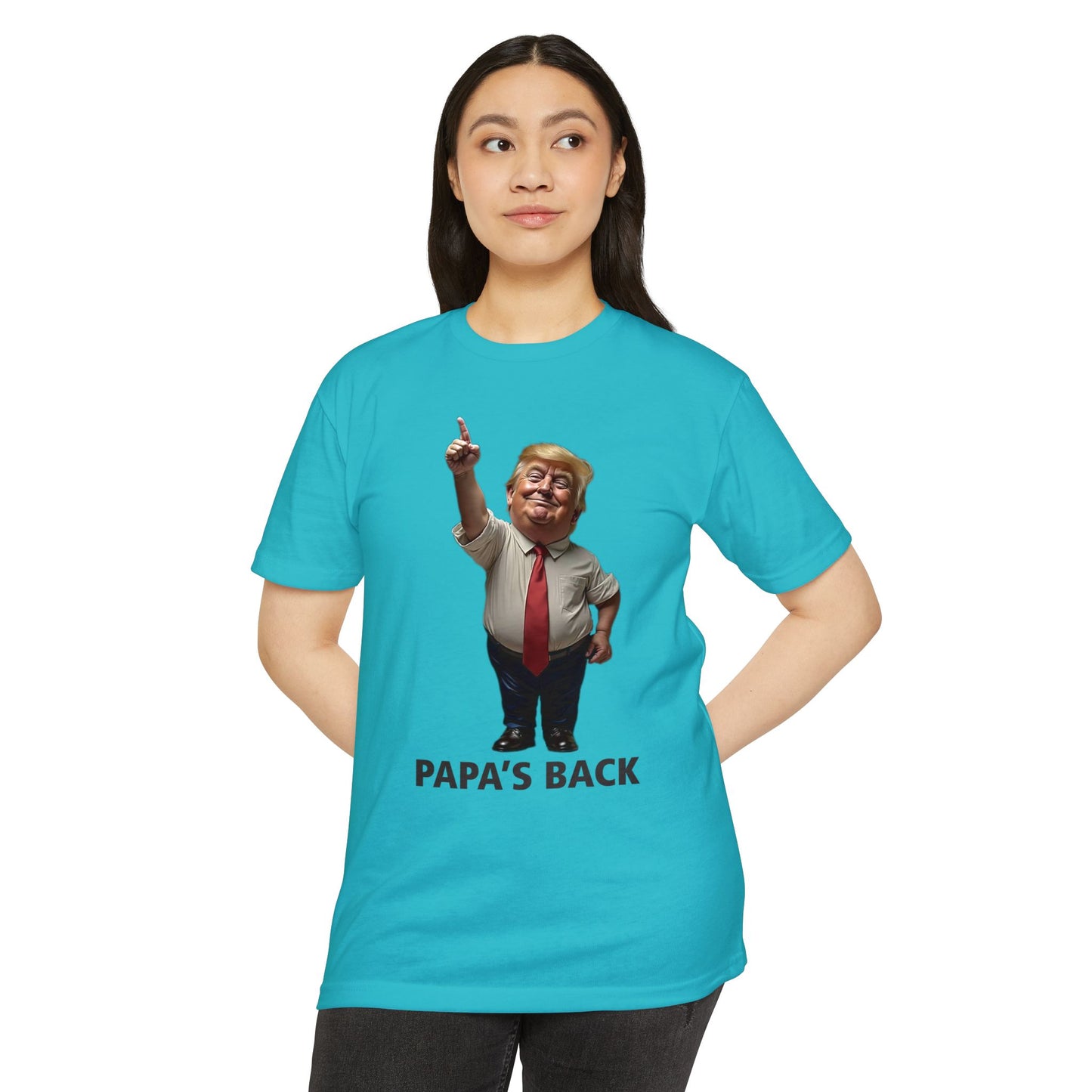 Papa's Back Patriotic T-Shirt