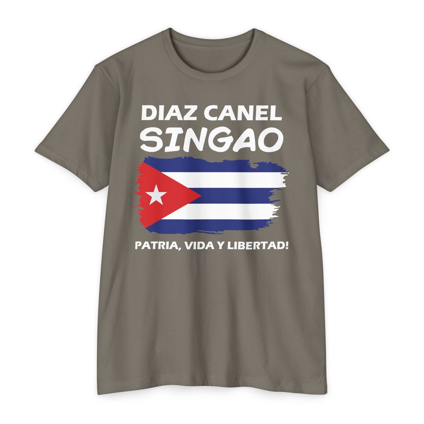 Díaz-Canel Singao Patriótica Camiseta