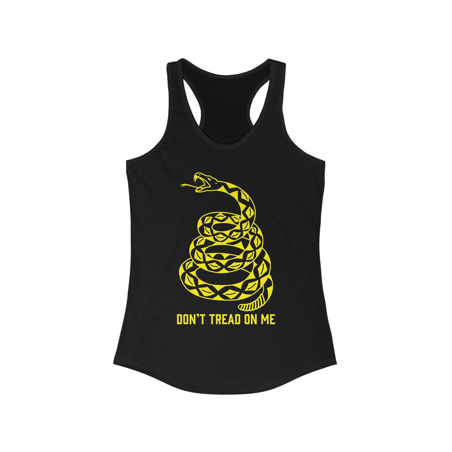 Don't Tread on Me Patriotic Racerback Tank