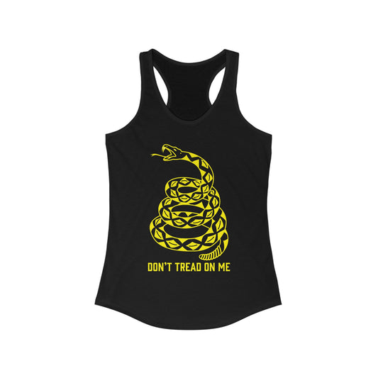 Don't Tread on Me Patriotic Racerback Tank