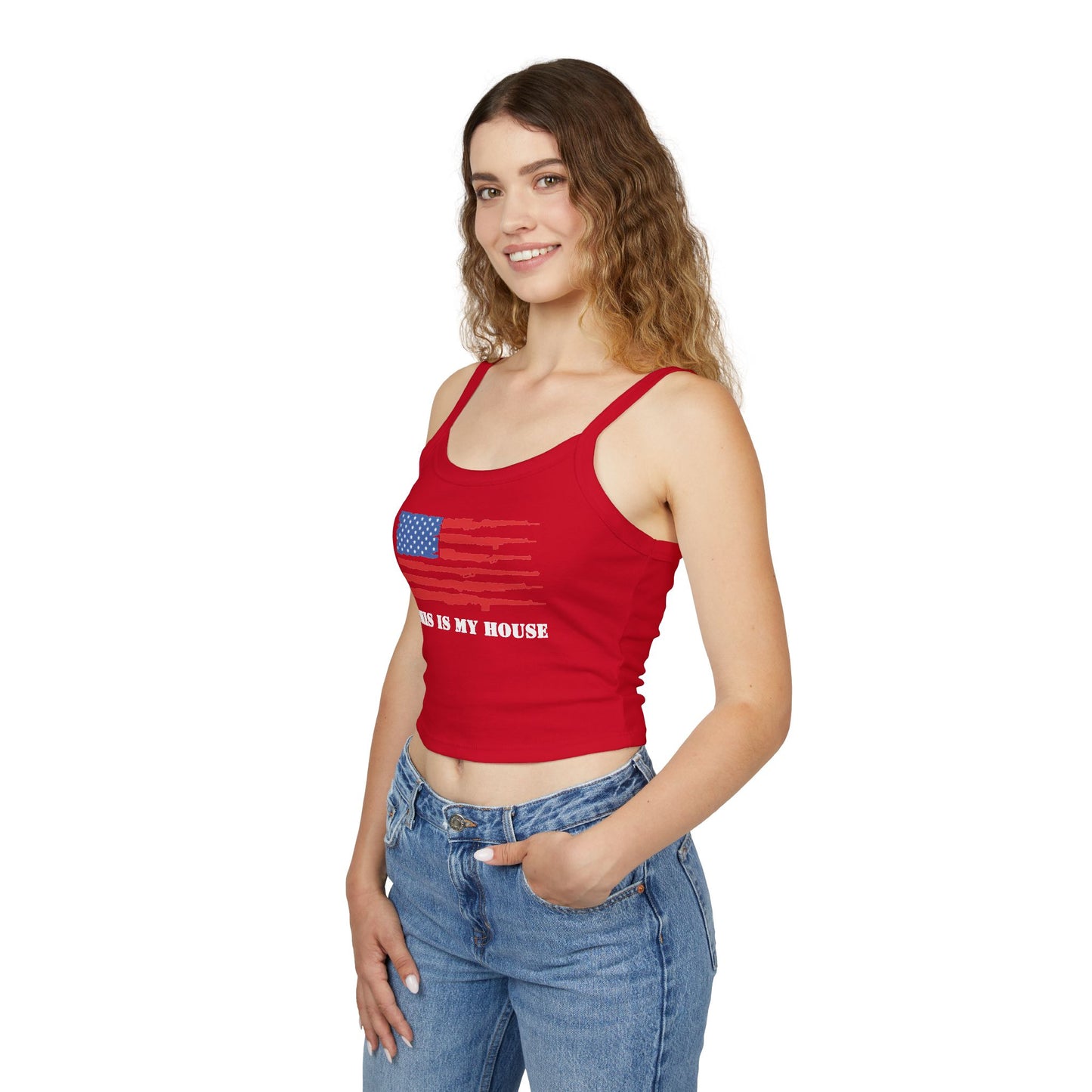 This Is My House Patriotic Tank Top