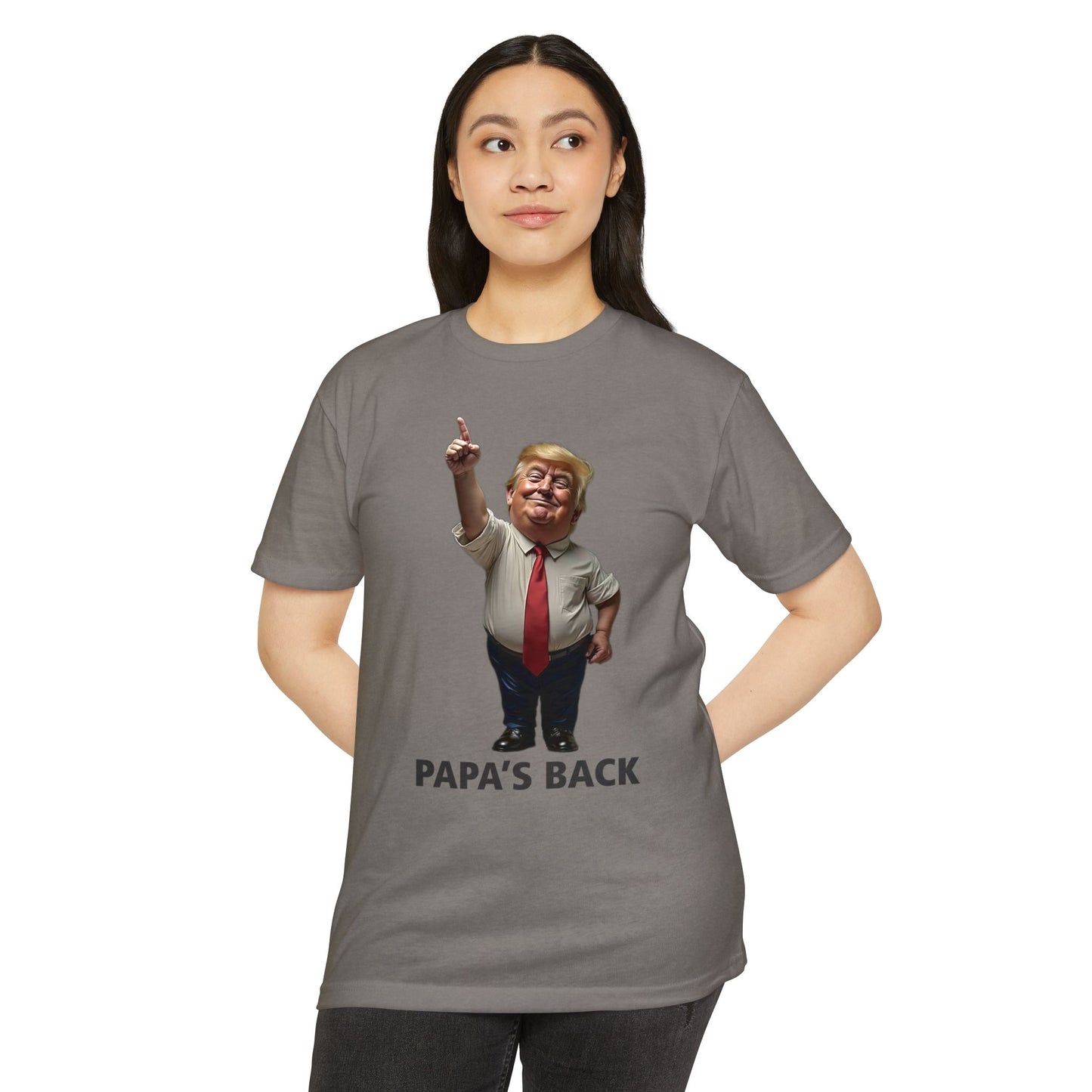Papa's Back Patriotic T-Shirt