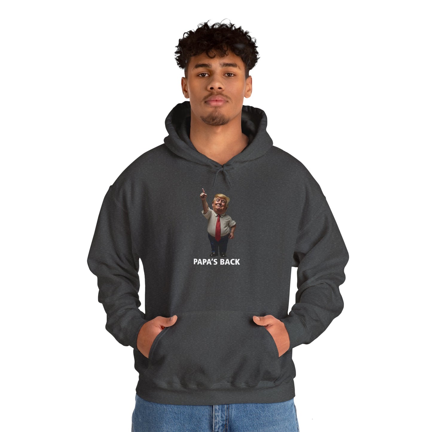 Papa's Back Patriotic Hoodie