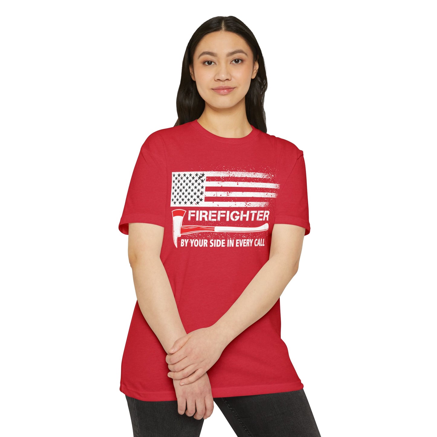 Firefighter Pride T-Shirt – By Your Side in Every Call